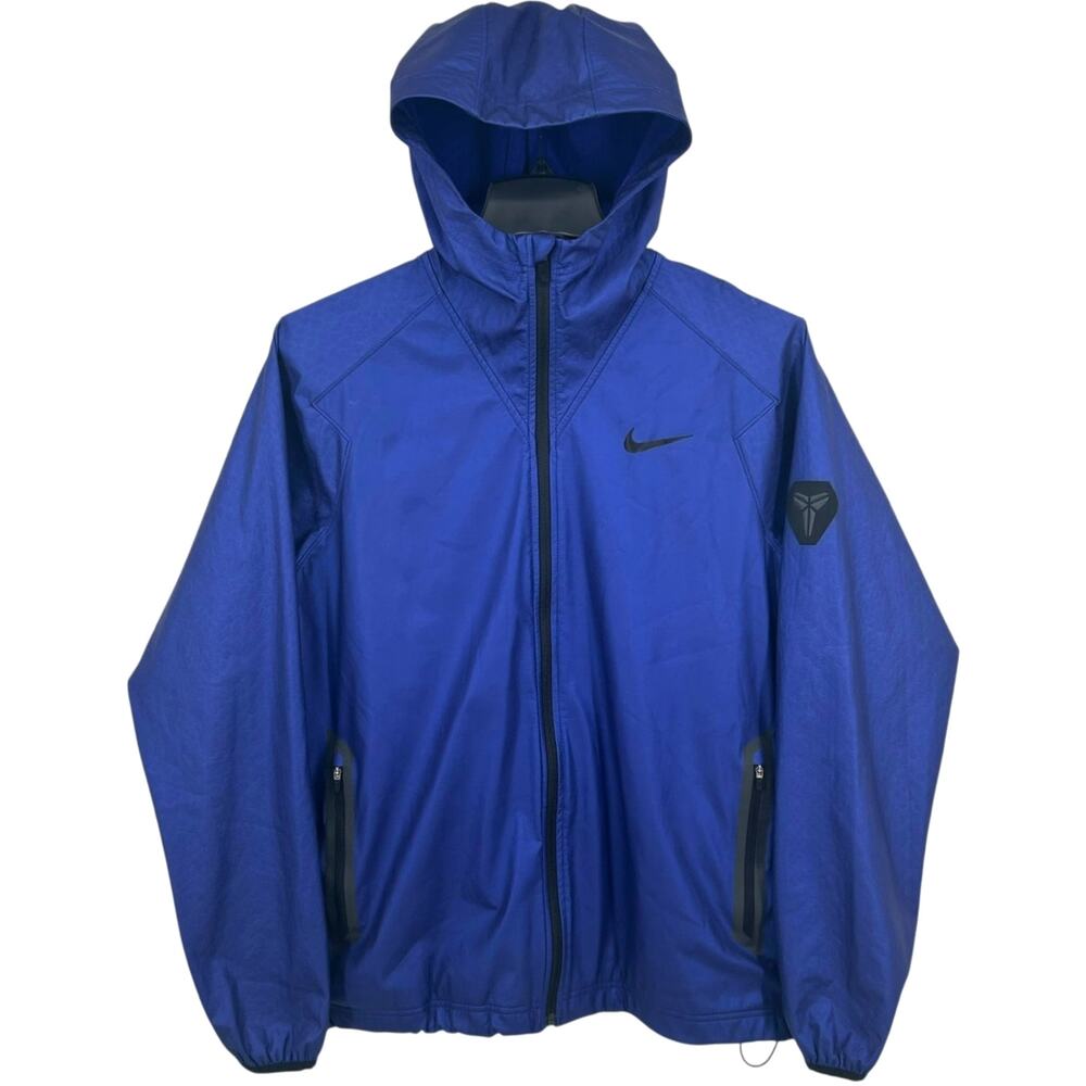 VTG y2k Mens Blue Purple Iridescent Nike Kobe Bryant Mamba Snakeskin Jacket Sz M